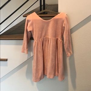 Monica + Andy pink dress